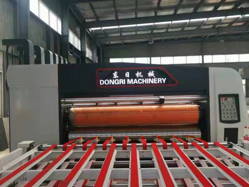 2800/410型免压独立前缘送纸，全程吸附过纸，四色印刷电脑开槽加圆压圆模切堆码机